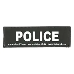 Julius K9 Policijos Lipdukai 2 vnt. - lipdukai Julius pakinktams, su Velcro tvirtinimu — 2 nuotrauka