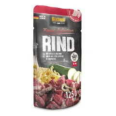 Belcando Beef konservai su jautiena, makaronais, cukinijomis šunims