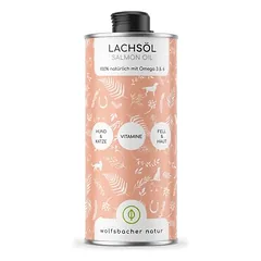Wolfsbacher Natur lašišų aliejus šunims, 100 ml — 2 nuotrauka