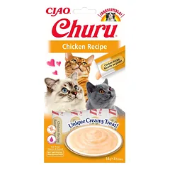 INABA Churu vištienos skonio skanėstas katėms 4x14g