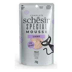 Schesir Special Light drėgnas maistas katėms 12 x 70 g