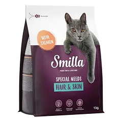 Smilla Hair & Skin su lašiša, sausas maistas katėms, < 1,4 kg — 3 nuotrauka