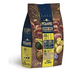Sausas maistas šunims Polaris Dog Adult All Duck & Turkey GF su antiena ir kalakutiena, 2.5 kg