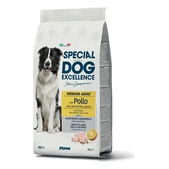 Special Dog Excellence Medium Adult su vištiena, sausas maistas šunims 3 kg — 1 nuotrauka