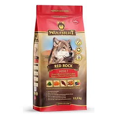 WOLFSBLUT Red Rock Adult sausas ėdalas alergiškiems šunims su kengūrų mėsa ir moliūgais 12,5 kg