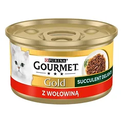 GOURMET Gold Adult Succulent Delights su jautiena 85g