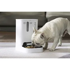 Automatinė šėrykla PETKIT P591 YumShare Dual-hopper, 2+3 l, Balta — 5 nuotrauka