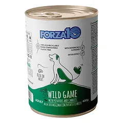 Forza10 Maintenance konservai šunims su medžiojamo žvėrienos mėsa, bulvėmis ir morkomis, 400 g