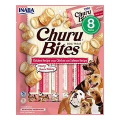 Churu Bites suktinukai šunims su vištiena ir lašiša 5x96g