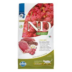 Farmina N&D Adult Urinary Duck, Quinoa & Cranberry sausas maistas katėms