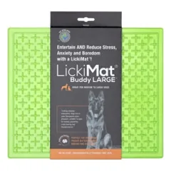 Laižymo kilimėlis LickiMat Dog Buddy XL, žalias