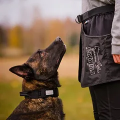 Rukka antkaklis Mission, juodas, Vidutiniams 11–25 kg — 4 nuotrauka