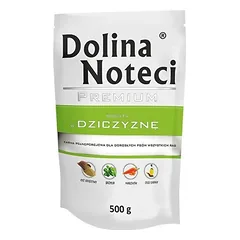 DOLINA NOTECI Premium įvairių skonių rinkinys su antiena su moliūgais ir žvėriena 20x500 g
