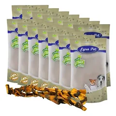 Lyra Pet® XXL Rinderkopfhautstangen mit Pansen ca. 70 cm