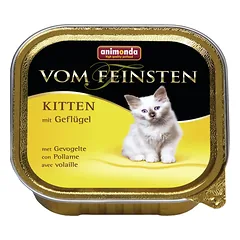 Animonda Vom Feinsten Cat Kitten su paukštiena, drėgnas maistas kačiukams 100 g parduotuvėje kika.lt