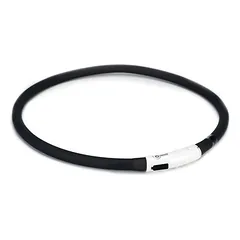 Beeztees Hundehalsband Safety Gear Dogini USB schwarz