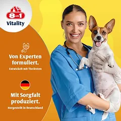 8in1 Vitality multivitaminų tabletės Senior, papildas šunims — 3 nuotrauka