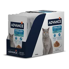 ADVANCE Wet Sterilized Codfish 85G*12vnt — 4 nuotrauka