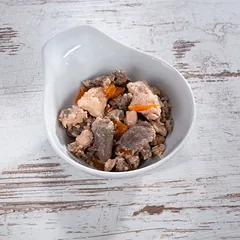 WILDES LAND Ragout konservai katėms su vištiena, triušiena ir daržovėmis 180 g — 3 nuotrauka