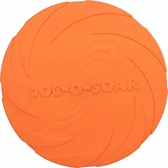 TRIXIE frisbee diskas šunims iš kaučiuko, skraidantis, plaukiantis, 22 cm