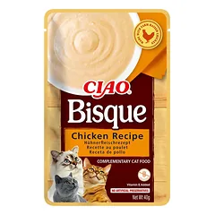 INABA Cat Ciao Bisque - vištienos skonio papildomas ėdalas katėms 40g nuotrauka