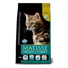 FARMINA MATISSE - CAT Dry Chicken&Turkey 400 g (pak.16) parduotuvėje ramiosblusos.lt