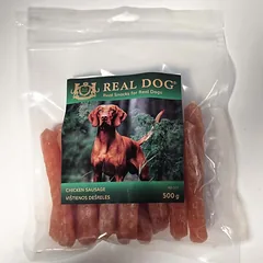 REAL DOG SNACKS Vištienos dešrelės 500g