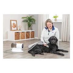 Trixie Clipper Set With Fur Vacuum elektrinis kirpimo komplektas naminiams gyvūnėliams su plaukų siurbliu, 600 W, 2 l — 3 nuotrauka