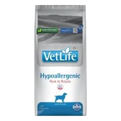 FARMINA VET LIFE - DOG Dry HYPOALLERGENIC Pork&Potato 12 kg