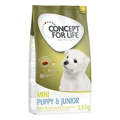Concept for Life Mini Puppy & Junior sausas maistas šuniukams — 2 nuotrauka