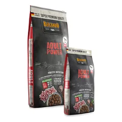 BELCANDO Power M-XL 1 kg sausas maistas labai aktyviems šunims ir veislinėms kalėms