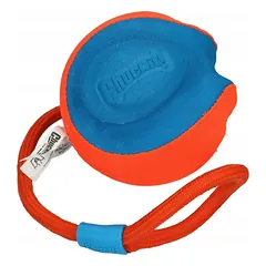 Chuckit! Rope Fetch - nesunaikinamas kamuolys šunims su virve, skirtas mėtymui, kasimui ir tampymui