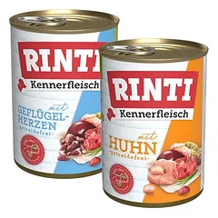 RINTI Kennerfleisch drėgnas maistas šunims, ekonominė pakuotė 12 x 400 g — 2 nuotrauka