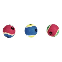 Beeztees Hundespielzeug Tennisball mit Pfotenabdruck