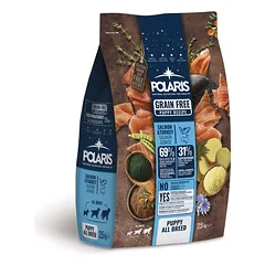 Sausas maistas šunims Polaris Dog Puppy All Salmon & Turkey GF su lašiša ir kalakutiena, 2.5 kg