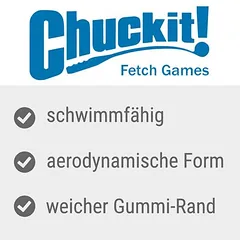CHUCKIT! Zipflight žaislas šunims, Dydis M: Ø 21,6 cm — 5 nuotrauka