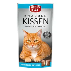 Perfecto Cat skanėstai katėms „Anti hairball” 50g