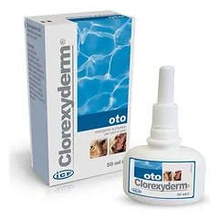 Clorexyderm OTO ausų valiklis šunims ir katėms tirpdantis ausų vašką 50 ml photo