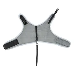 Trixie Soft Harness With Lead For Cats krūtinės diržas-liemenė su pavadėliu katėms, 24–42 cm, 1,20 m — 4 nuotrauka