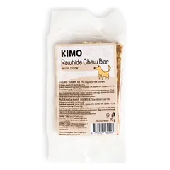 Skanėstas – kaulas šunims Kimo Rawhide Chew Bar with Duck, 70g
