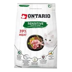 Ontario visavertis pašaras suaugusioms katėms Cat Sensitive, 0,4 kg — 3 nuotrauka