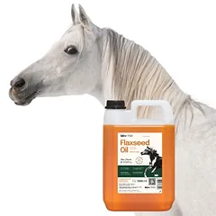 Lab-v Flaxseed Oil – 100% olej lniany tłoczony na zimno dla koni 5000 ml 