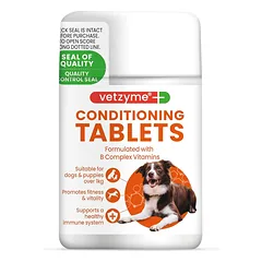 Vetzyme Conditioning Tablets - papildas šunims nuotrauka