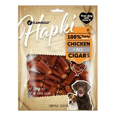 Flamingo Hundesnack Hapki Huhn- & Reiszigarre 400 g