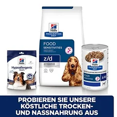 Hill's Prescription Diet z/d Food Sensitivities sausas maistas katėms, 5 - 9,9 kg — 5 nuotrauka