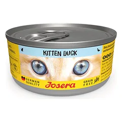 Josera Kitten Duck konservuotas pašaras kačiukams su antiena, 85g