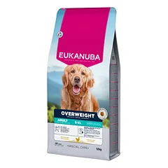 EUKANUBA Special Care Overweight sausas pašaras sterilizuotiems šunims su vištiena, AB, 12 kg — 2 nuotrauka