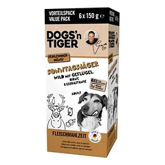 Dogs’n Tiger Sonntagsjäger Multibox, maistas šunims, žvėriena, paukštiena ir kriaušė