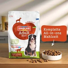 Smølke Hund Adult Maxi sausas maistas šunims — 4 nuotrauka