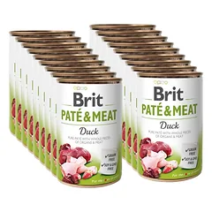 BRIT PATE & MEAT DUCK 18x800g